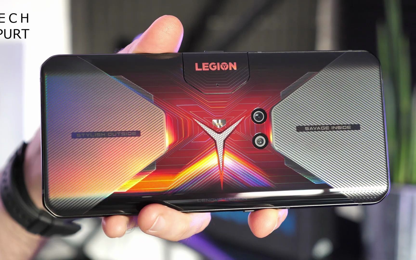 手机开箱联系lenovolegionduelphone144hz刷新率游戏手机开箱游戏测试