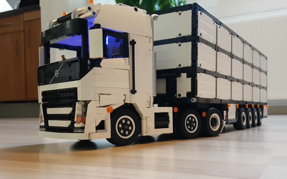 乐高科技moc lego technic volvo_哔哩哔哩 (゜-゜)つロ 干杯~-bili