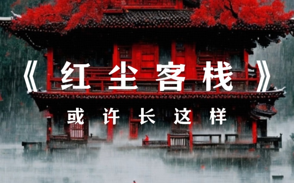 被ai画的《红尘客栈》美哭了