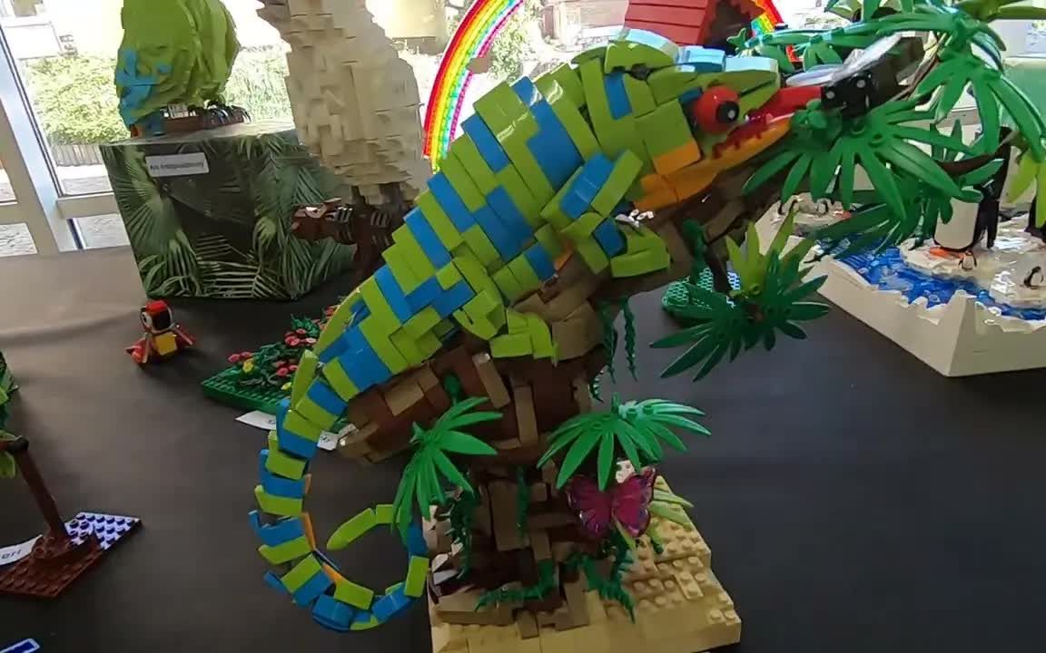 乐高鸟,变色龙,狐狸和其他美丽的动物moc