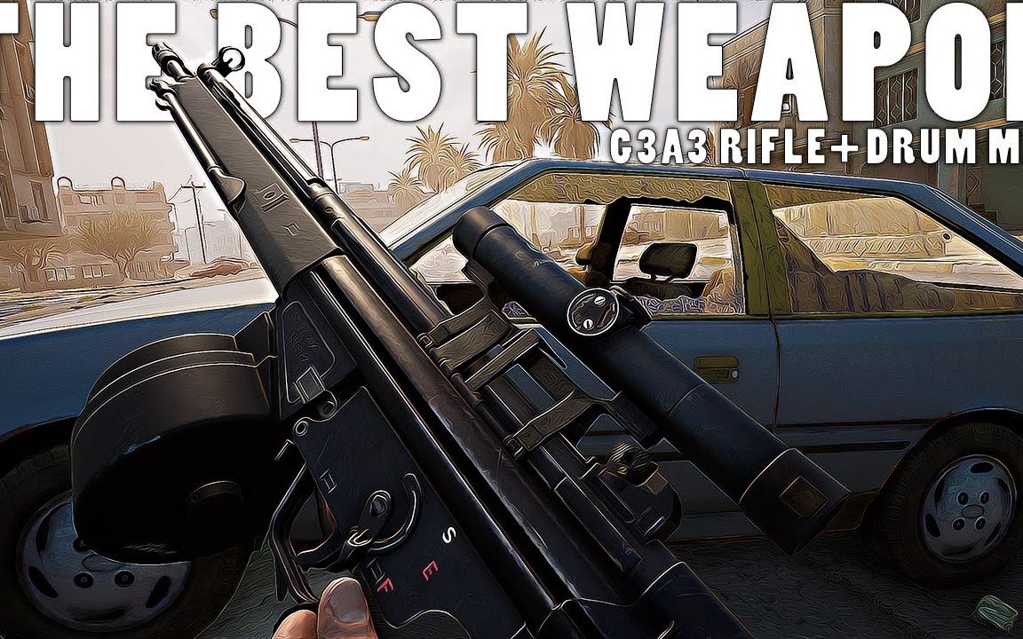 squad/战术小队 g3a3弹鼓式机枪堪称今年最佳武器