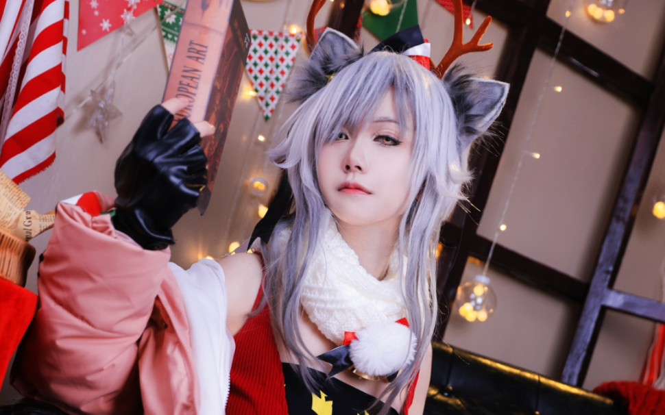 【明日方舟cos】不知道…锡兰小姐喜不喜欢这份礼物呢?