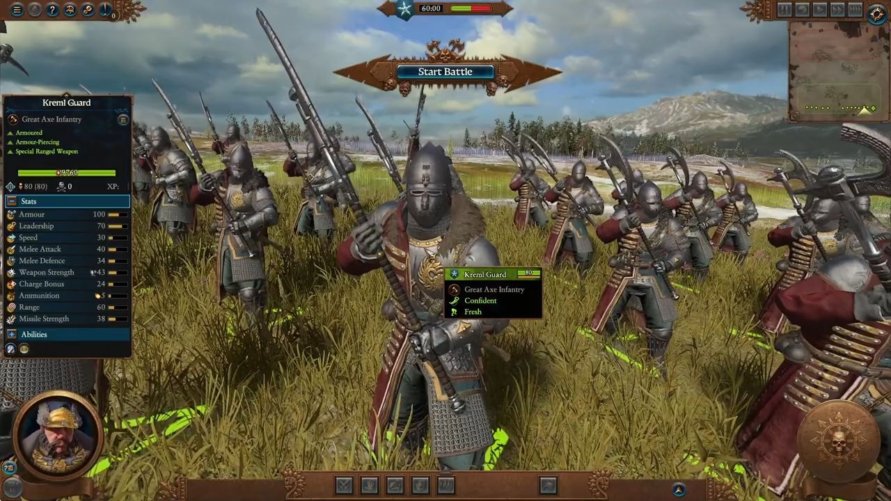 战锤3全面战争mod游戏视频基斯里夫兵种视频