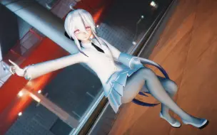 Download Video: 【MMD】来弱音，摆好姿势，拍一张，咔嚓