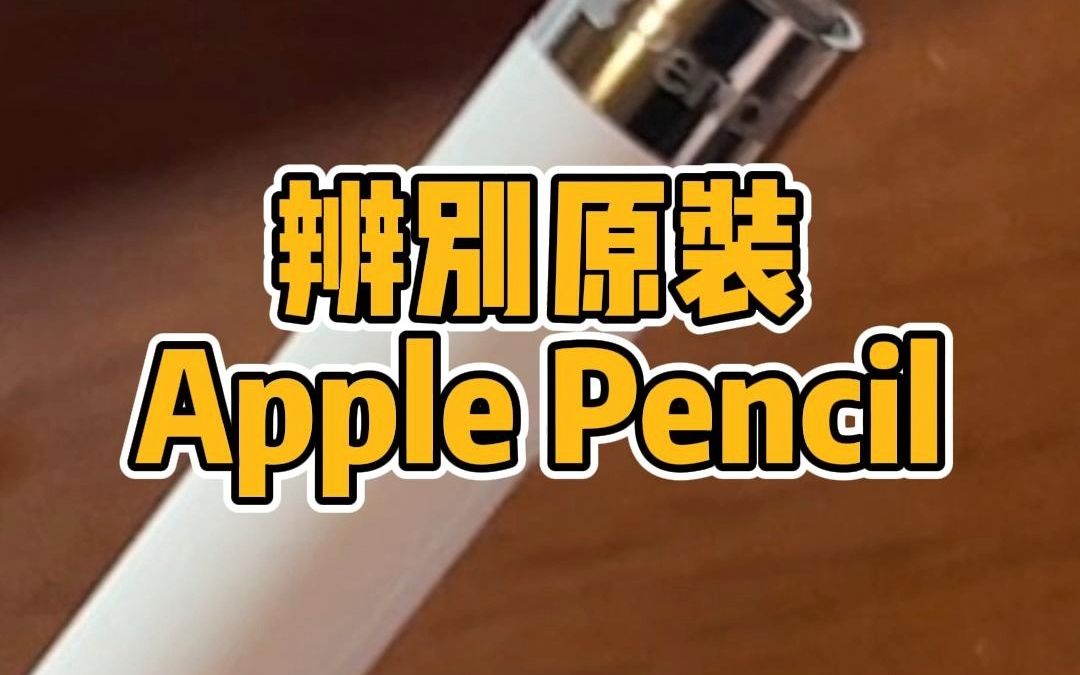 辨别真假ApplePencil,从包装、材质、快捷功能、字迹、压感多方位判断是否是原装,双击激活备忘录哔哩哔哩bilibili