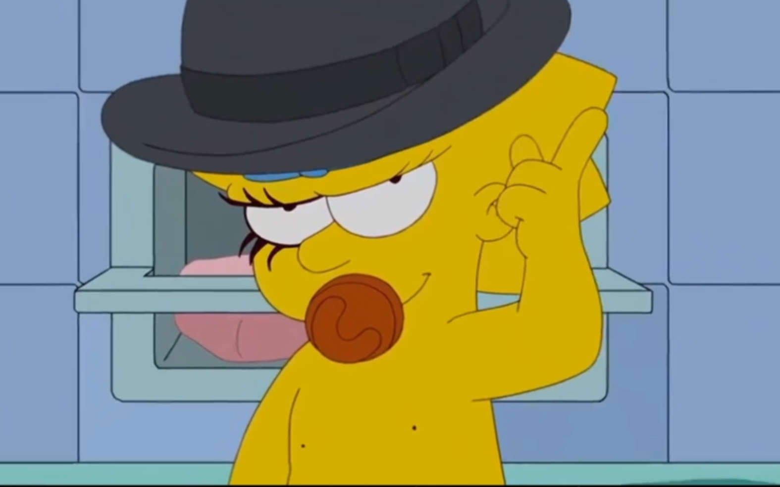 看完辛普森一家后,我总结了麦琪的一生 麦琪-奶嘴=巴特?