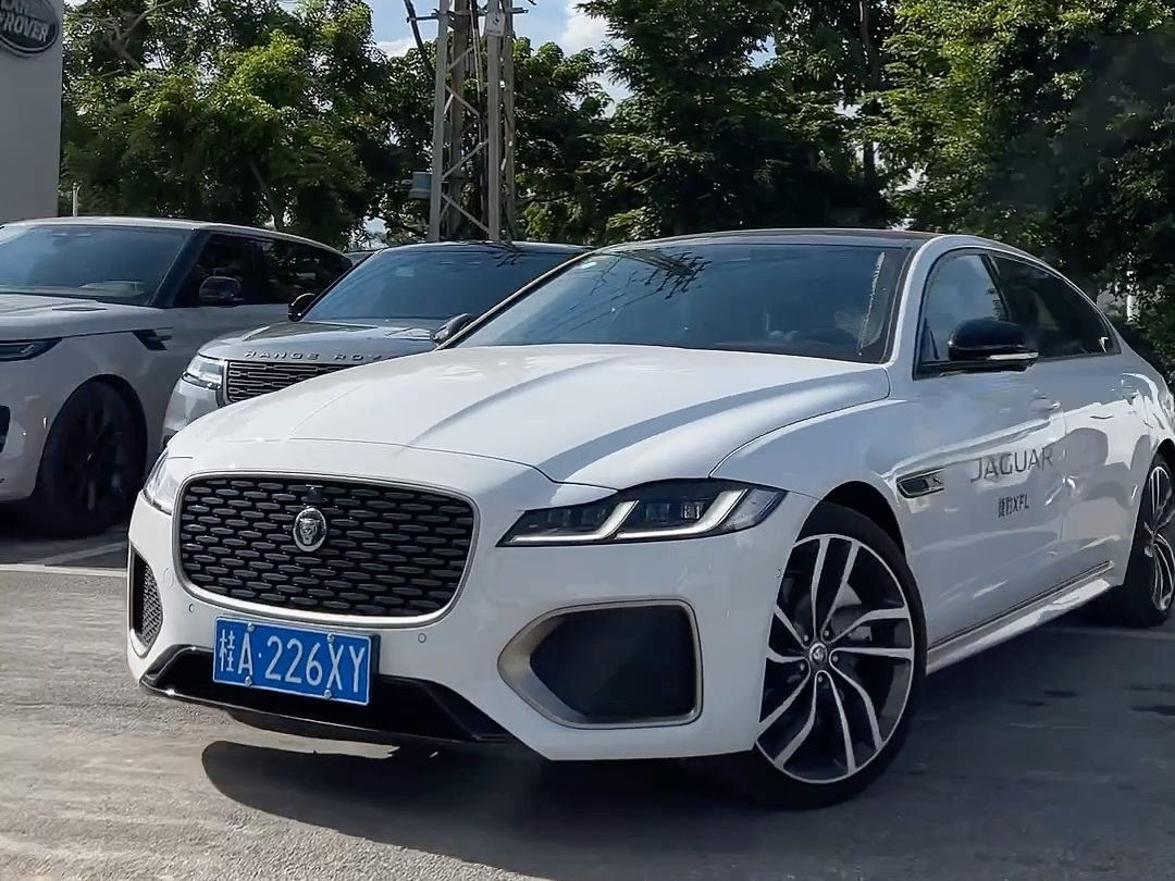 跳跃的美洲豹愿今后所见所闻皆是"捷报"#车行千里长久不变 #捷豹xfl