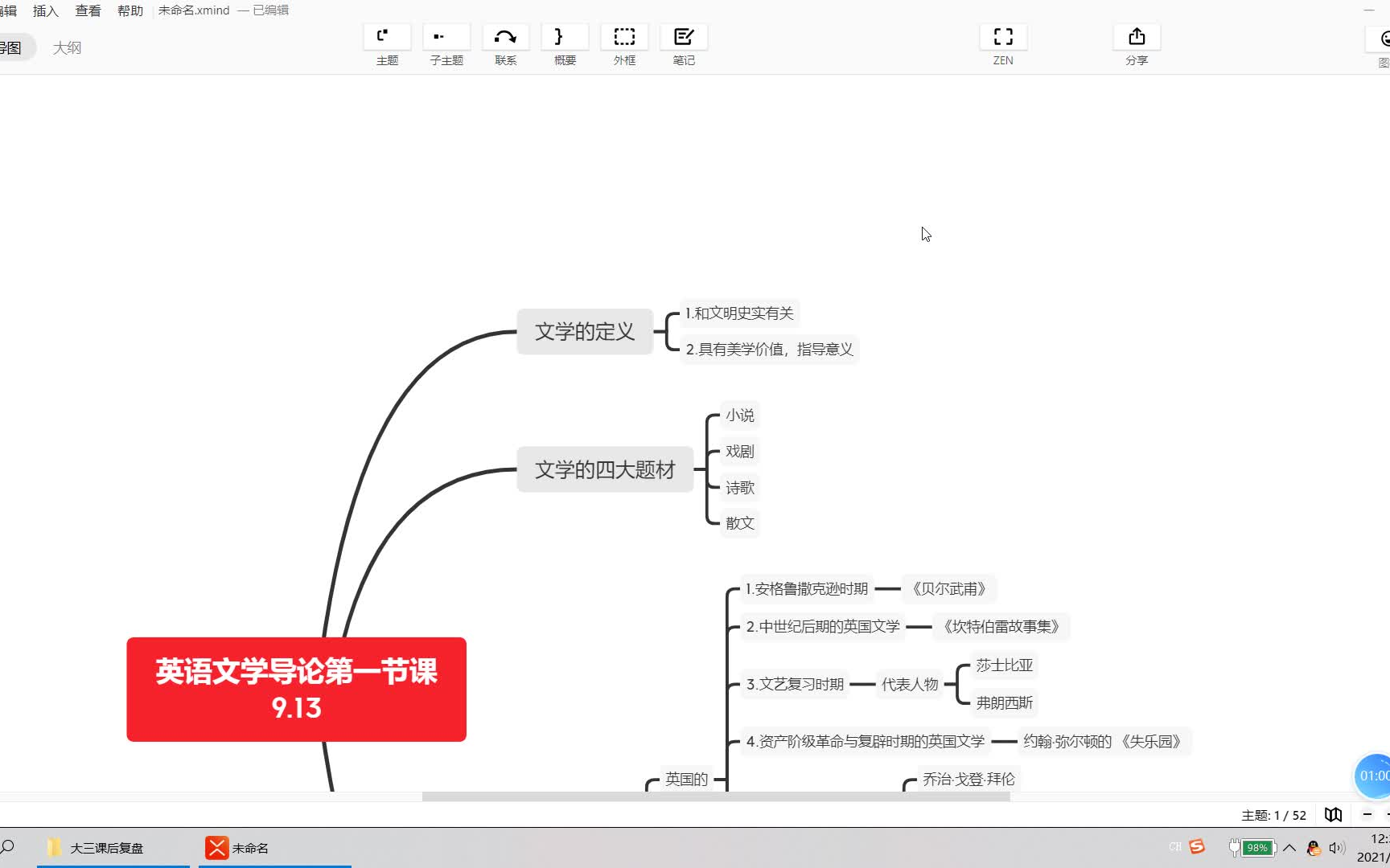 [图]【课后回顾】大三英语文学导论