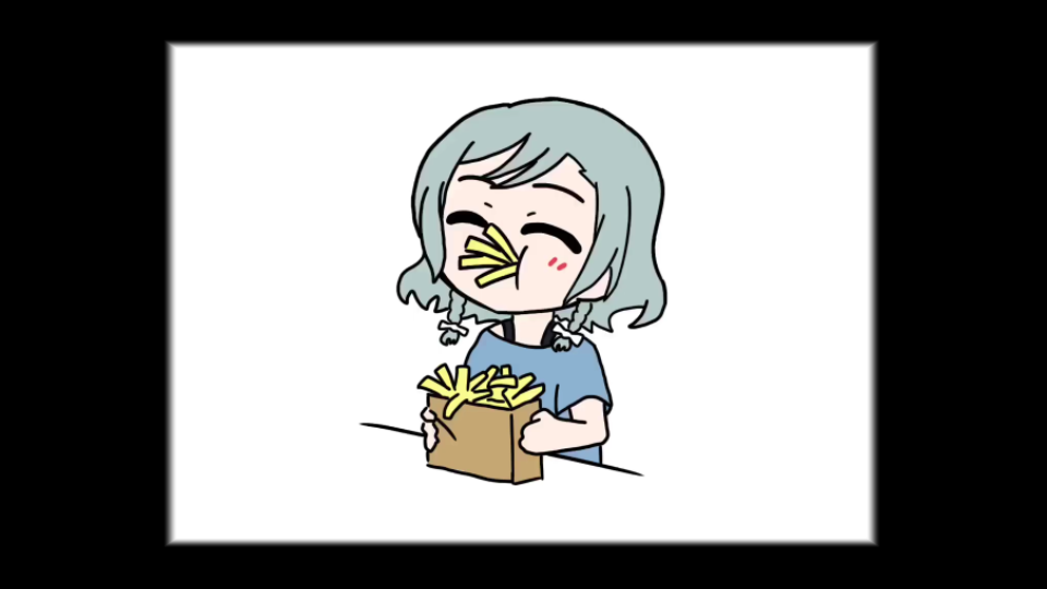 【邦邦】可爱日菜吃薯条的视频_哔哩哔哩_bilibili