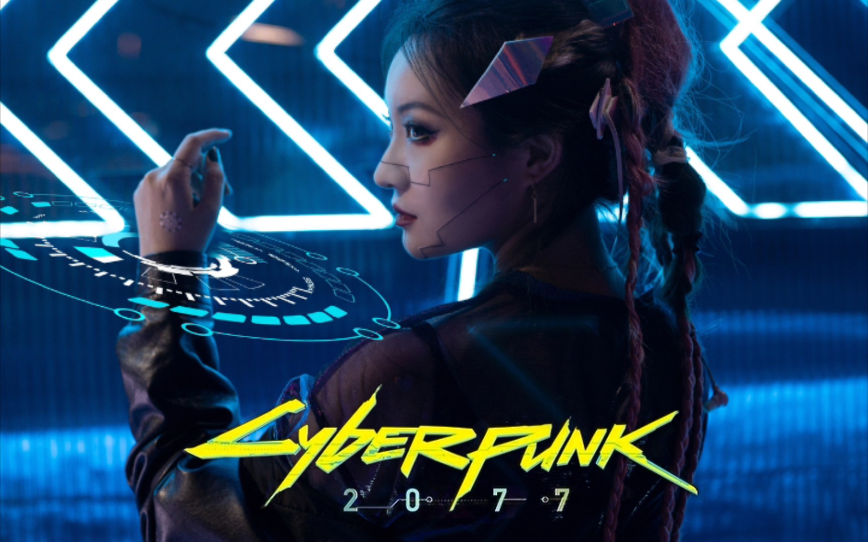 赛博朋克创意妆造thefutureisnow未来即现在