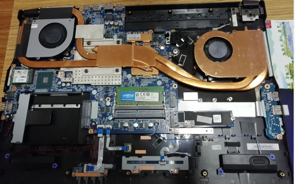 给神舟g7ct7na加装内存条一次点亮