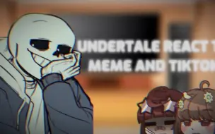 Download Video: ✨️Undertale react to meme and tiktok ♪(´ε｀*)