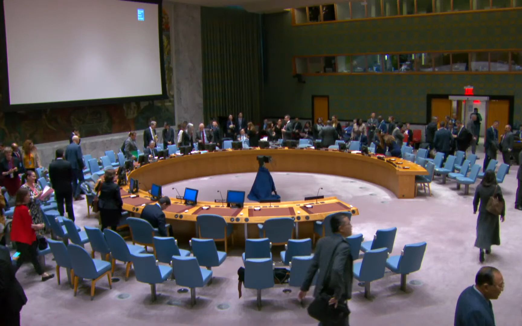 安全理事会 - 西撒哈拉,哥伦比亚和以色列-巴勒斯坦危机(3 次会议)