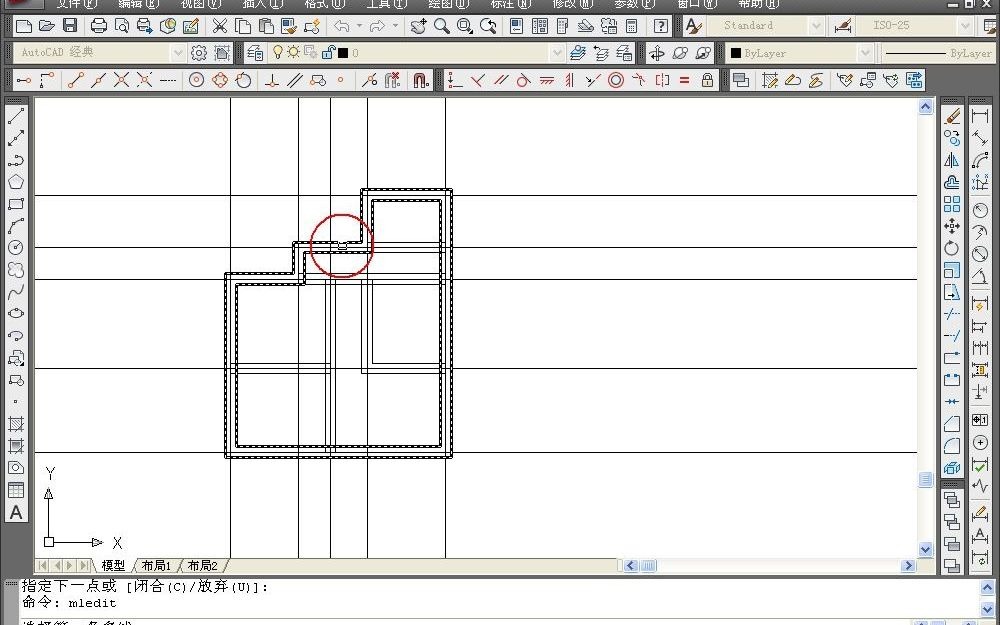 03CAD建筑设计经典案例:墙体哔哩哔哩bilibili