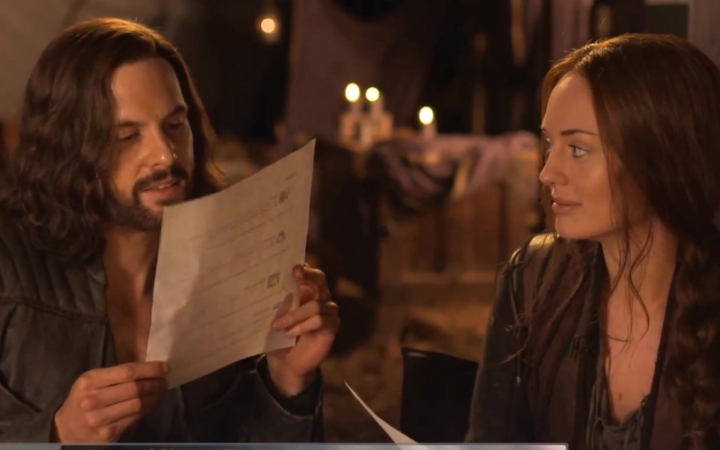 [达芬奇的恶魔]Tom Riley & Laura Haddock 读推 FOX【生肉】哔哩哔哩bilibili