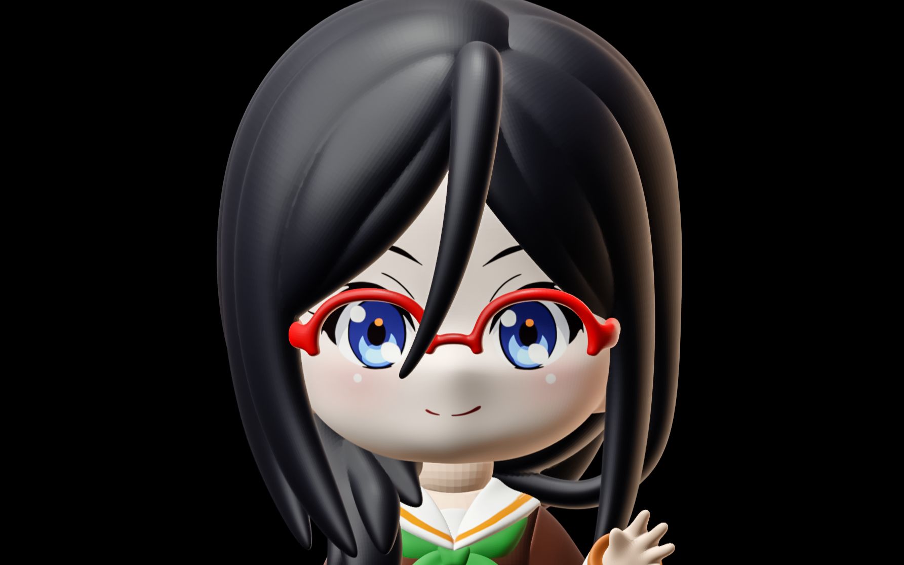 活动作品捏土田中明日香吹响上低音号自制粘土人计划