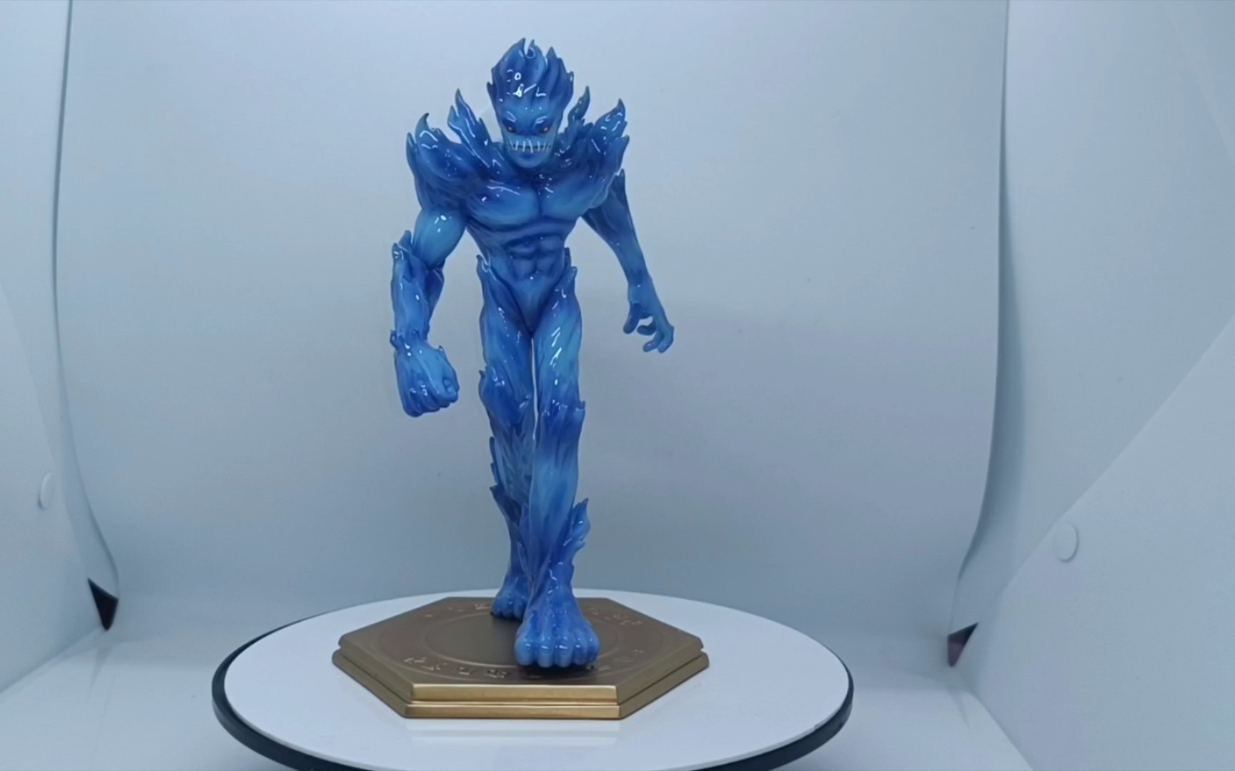 数码宝贝 gk模型 火焰兽(蓝)