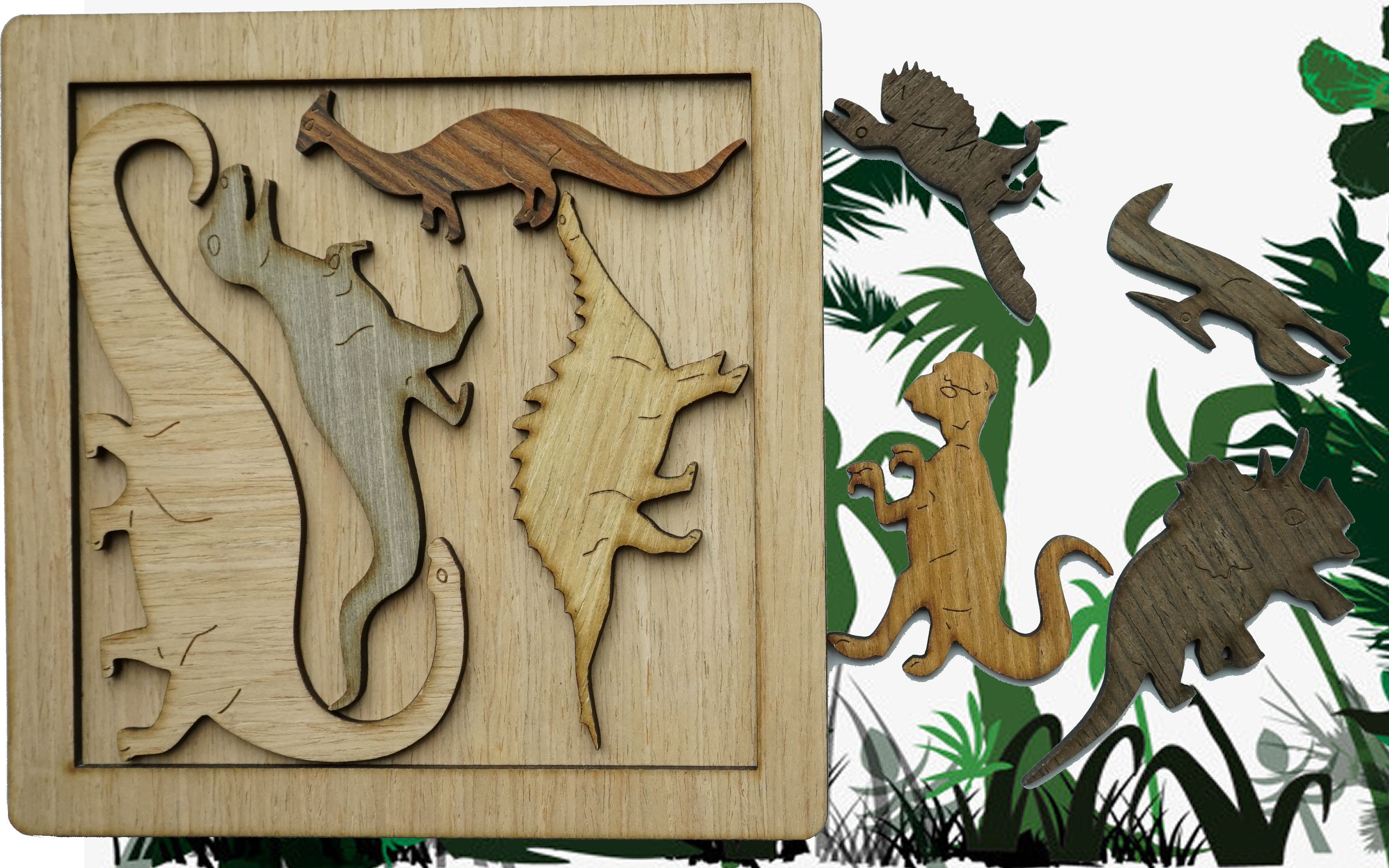 10级难度恐龙拼图难上天就8块拼图却无比烧脑