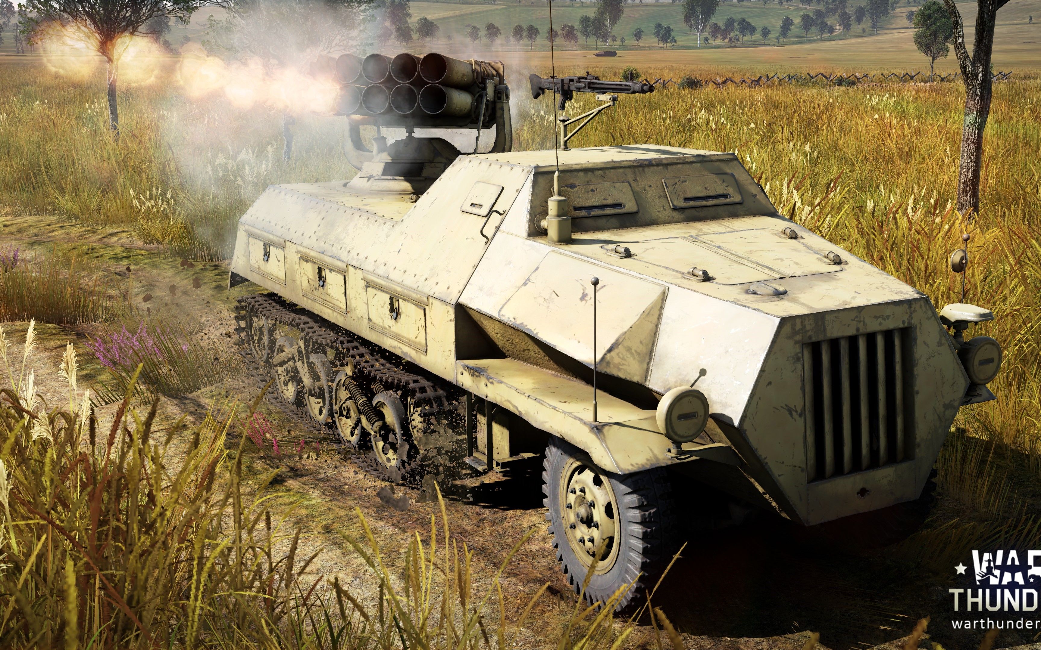 战争雷霆国际服陆历 42式自行火箭炮 这玩意不比喀秋莎好用多了?