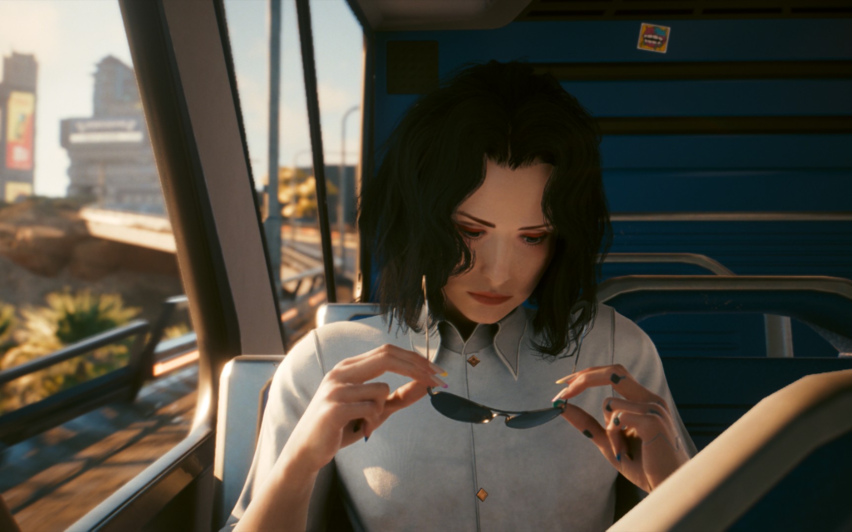 【赛博朋克2077】女v-瑞弗-单刷-节制结局存档