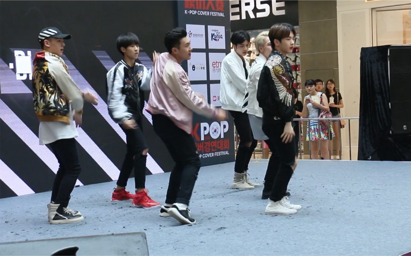 2016etmkpop韩舞模仿大赛陈誉庚周震南徐圣恩罗仁麒rapen钟骏一cover