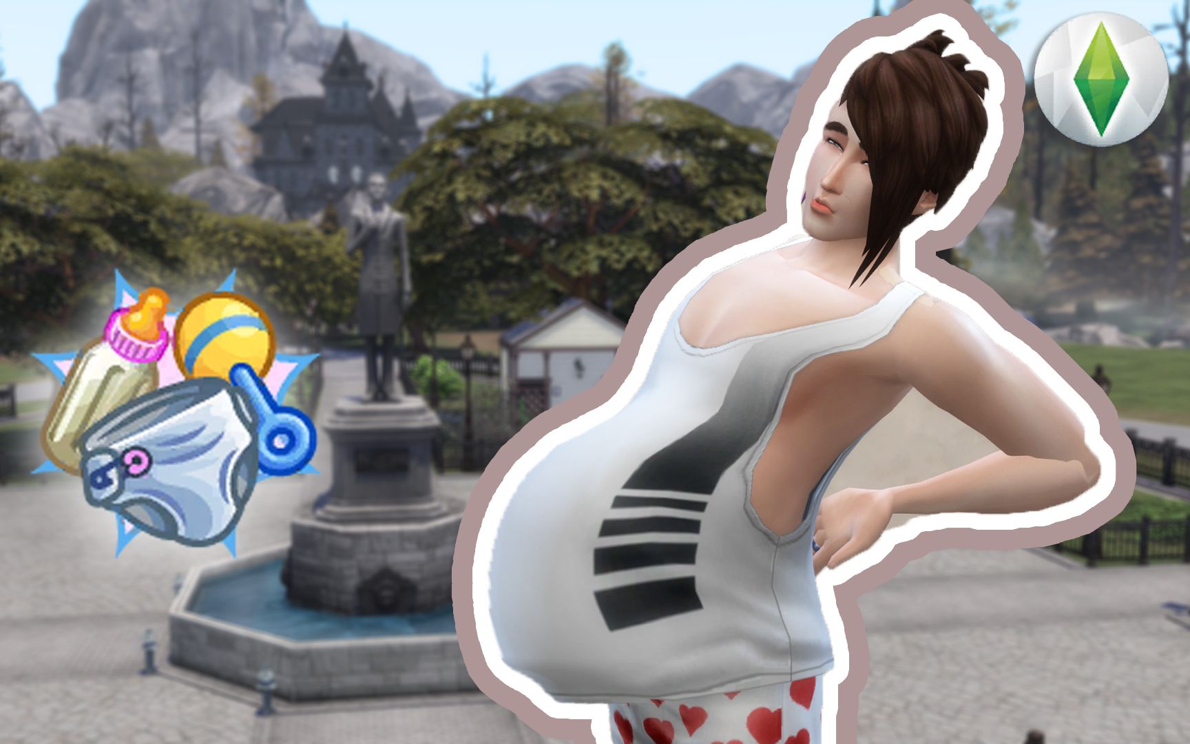 活动作品模拟人生4成功让男吸血鬼怀上宝宝