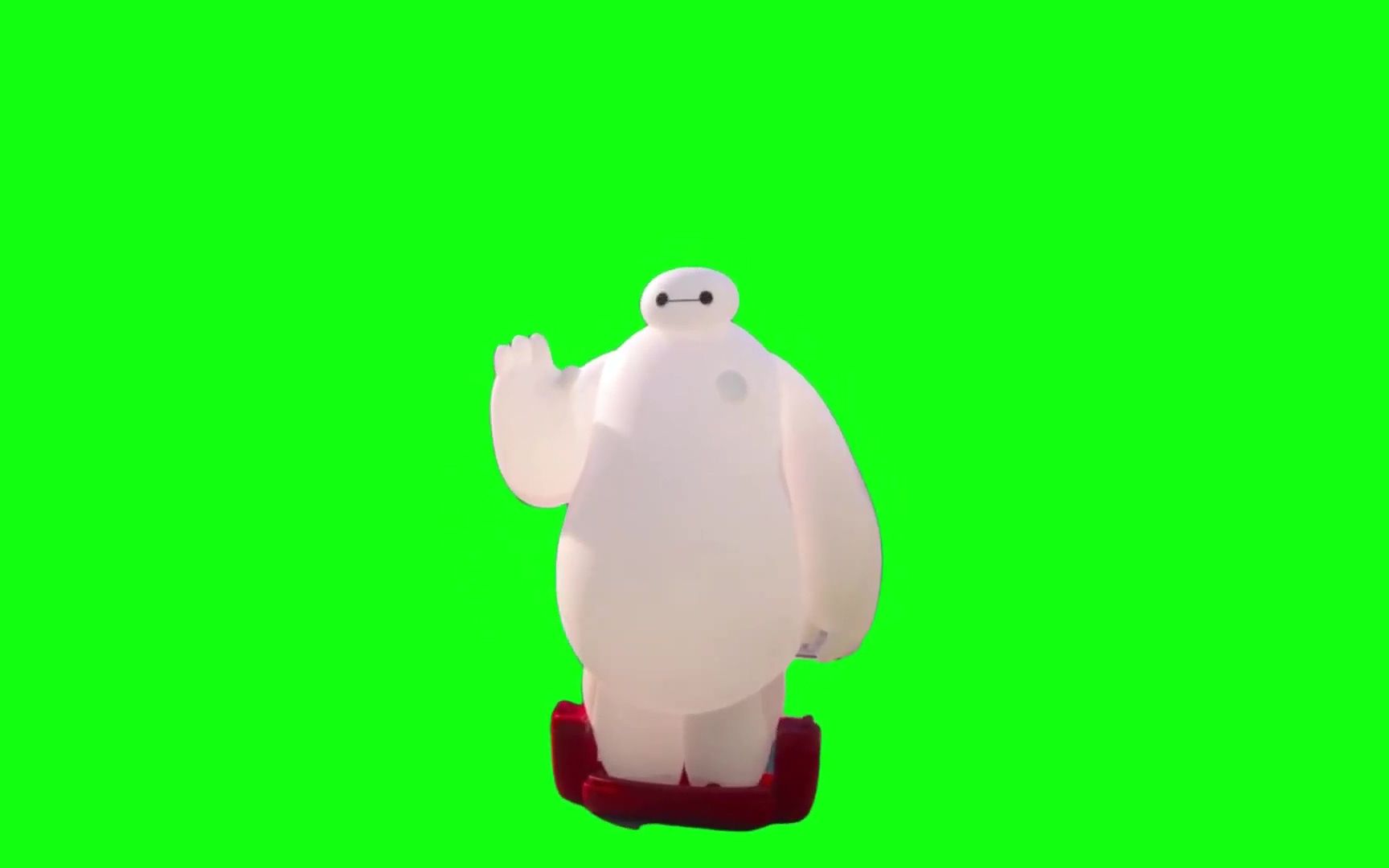 绿幕视频素材大白