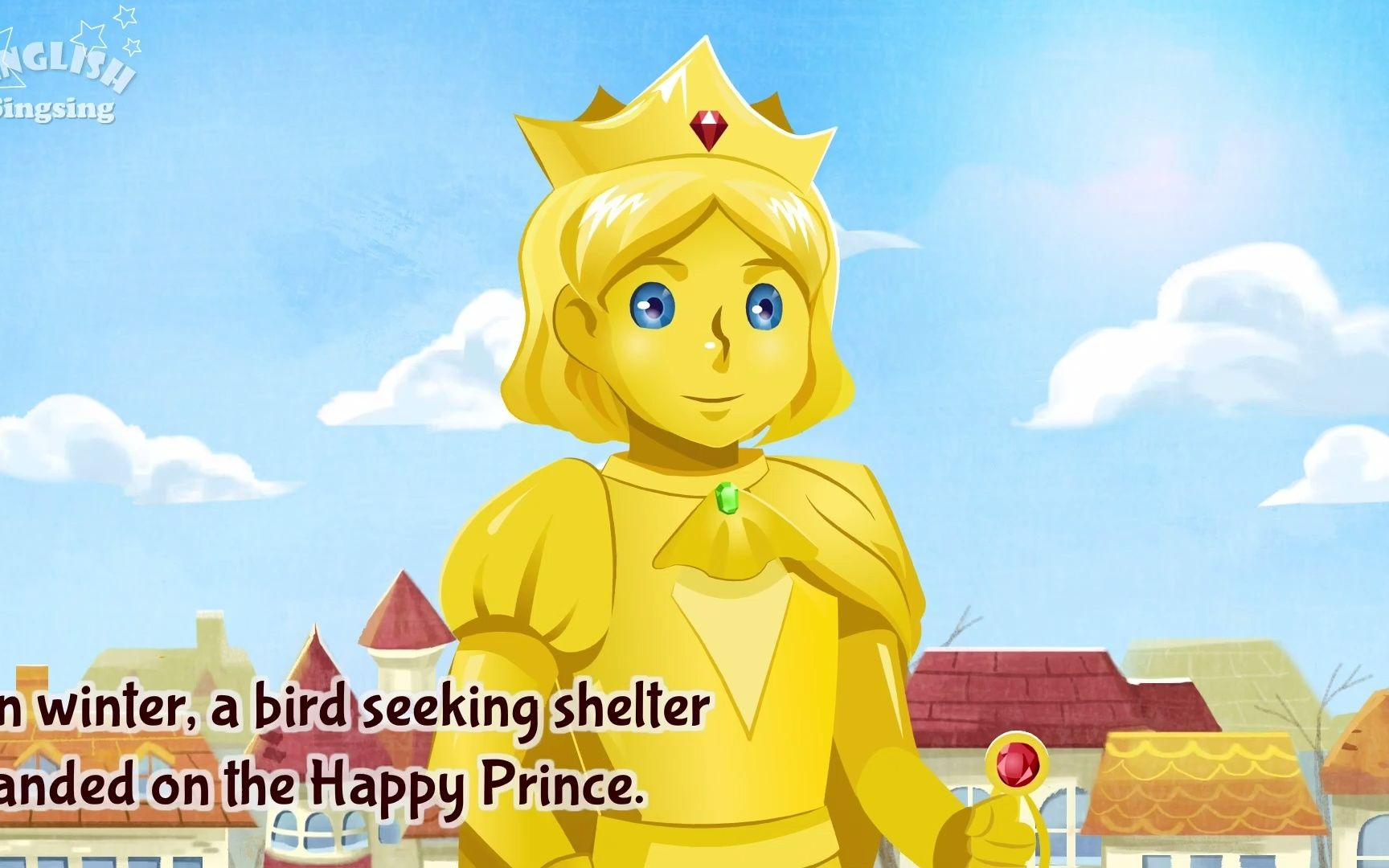 [图]【童话level2】Stories for kids：The Happy Prince