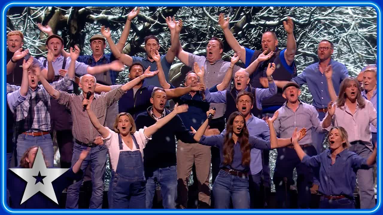 英国达人秀2026总决赛|克拉克森的Hawkstone农民合唱团原创歌曲《This Is Home》感动全场