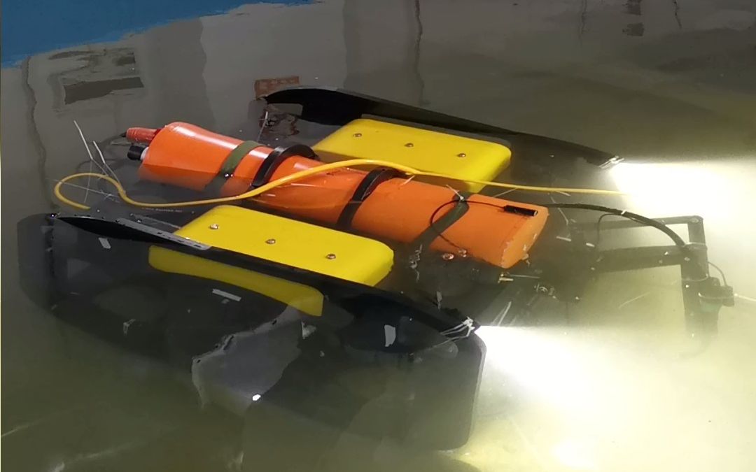 自制水下湿法焊接机器人