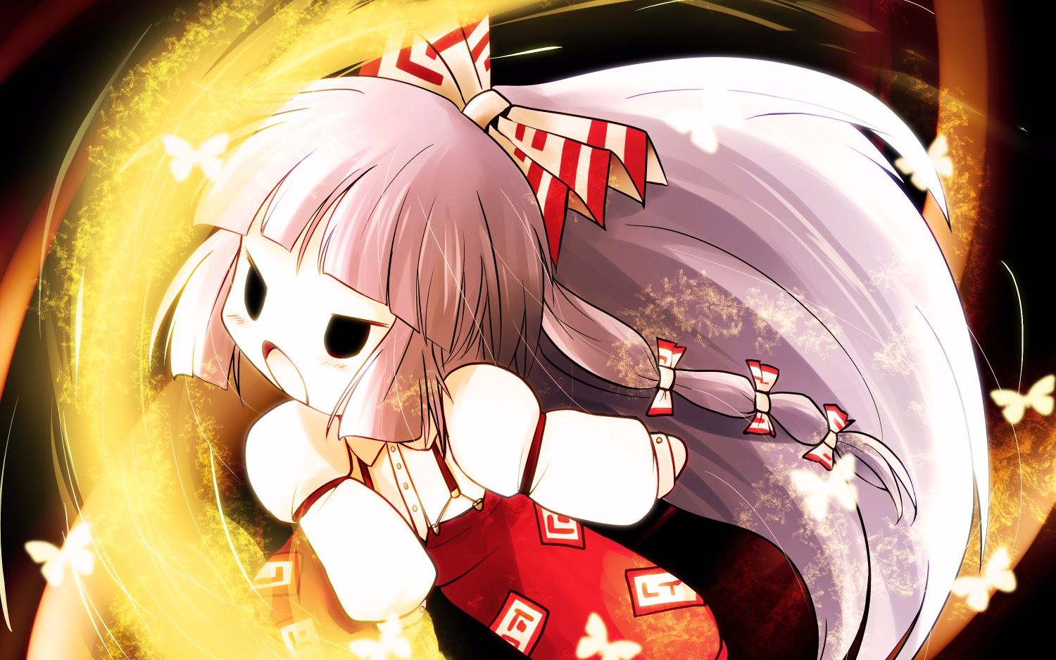 【东方永夜抄ex】妹红————_哔哩哔哩 (゜-゜)つロ 干杯~-bilibili