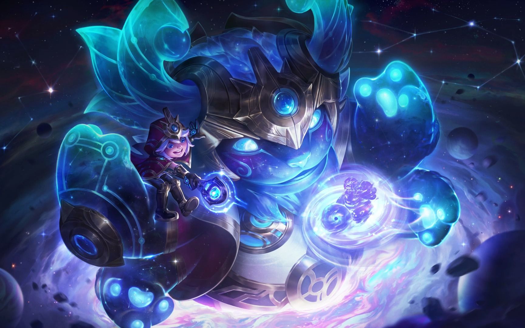 英雄联盟星界系列皮肤超清高清星空壁纸