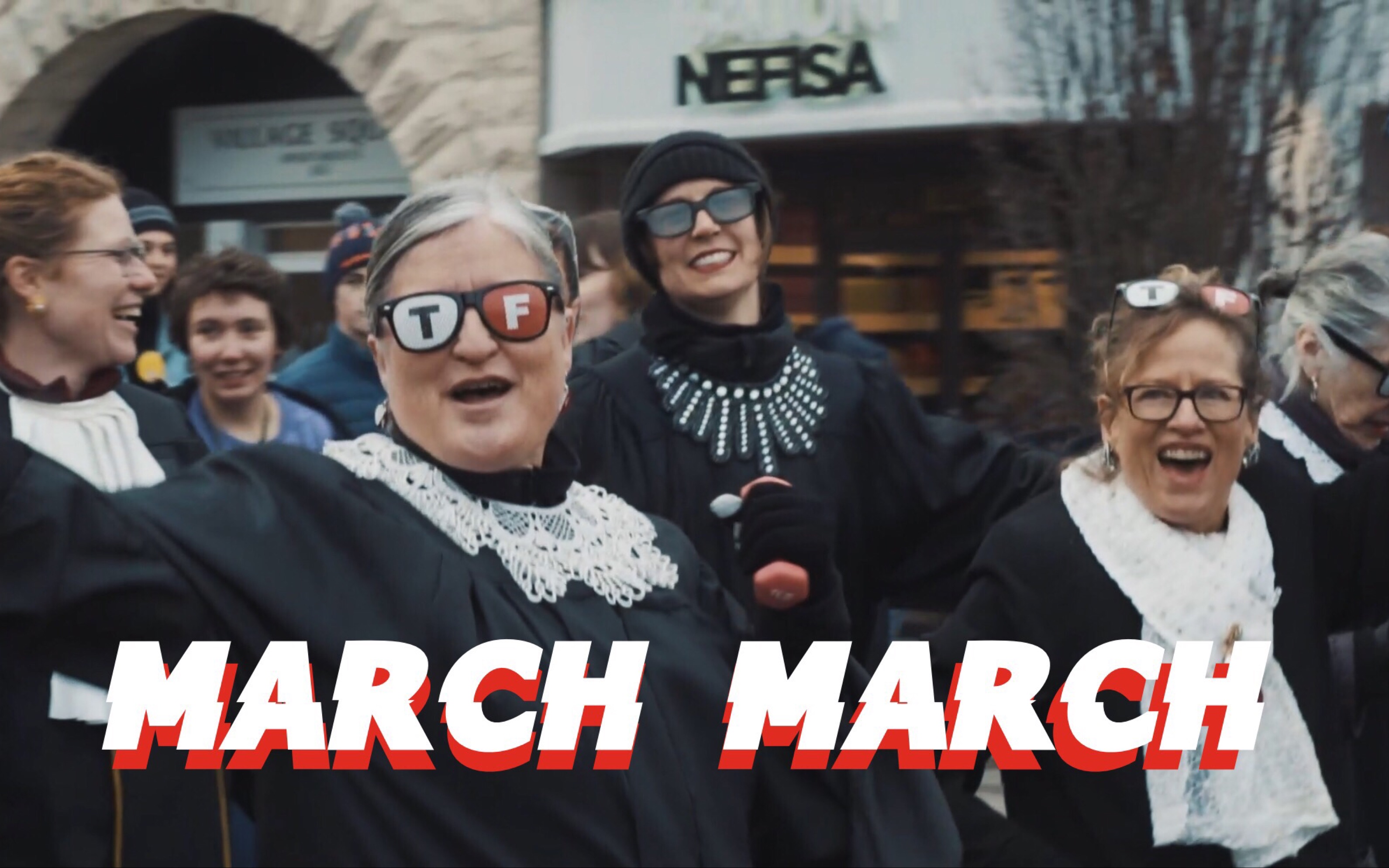 vlog003marchmarch三月的游行