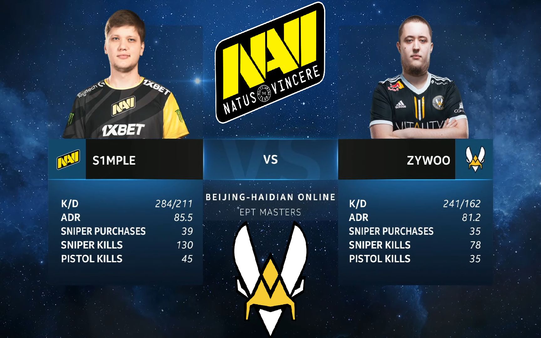 navi vs vitality iem北京 highlights