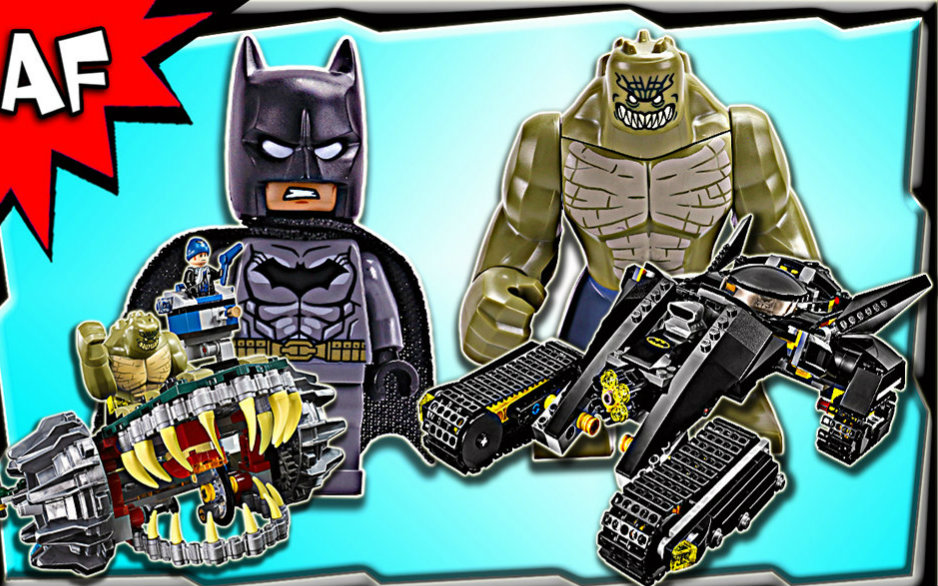 乐高76055蝙蝠侠杀手鳄之战套装开箱视频