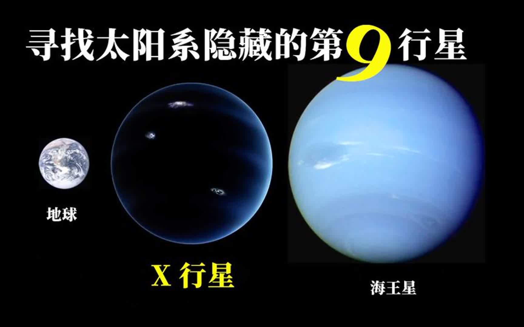 寻找太阳系中隐藏的第9行星:10倍地球质量的“X行星”哔哩哔哩bilibili