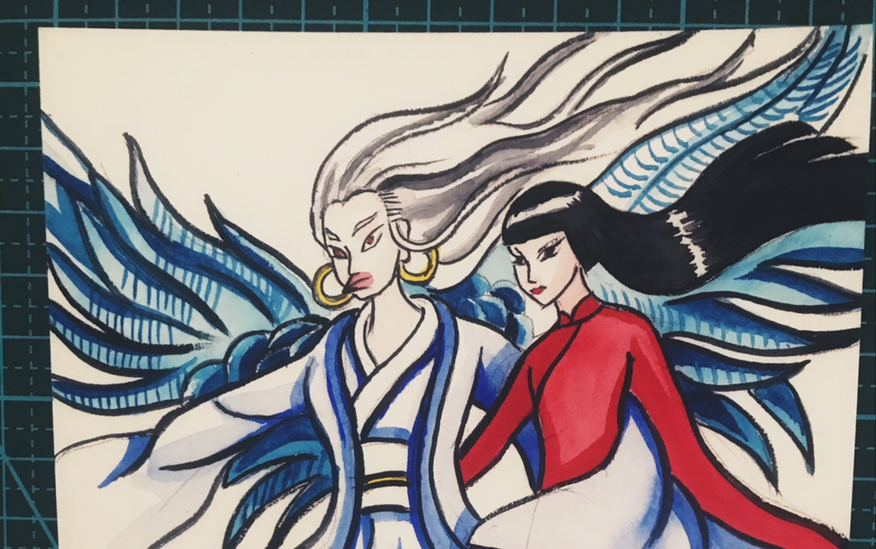 山海经之羽民国