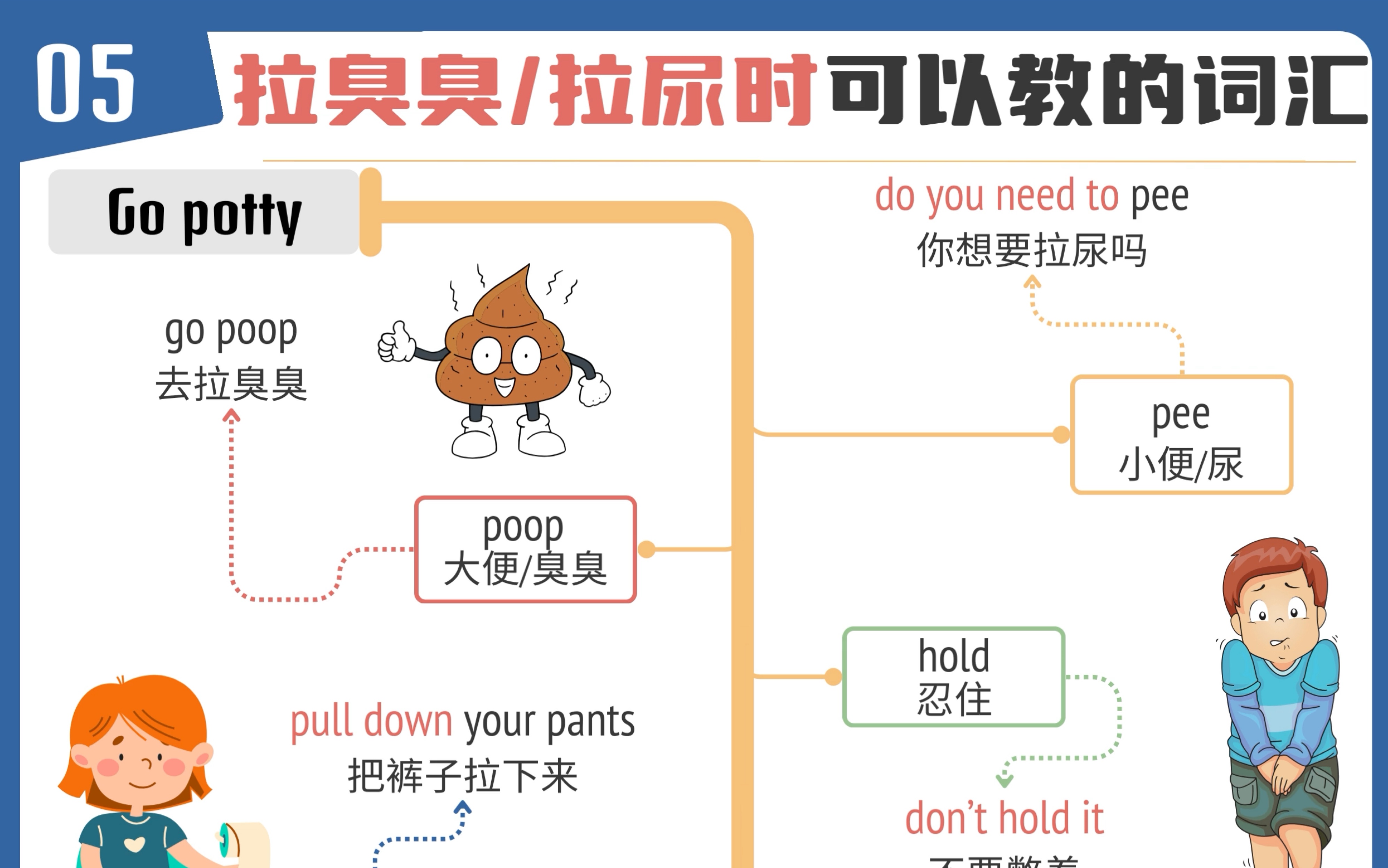 拉臭臭动画片图片