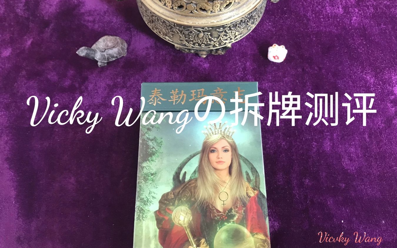 【Vicky Wang拆牌测评】塔罗新手适合的《泰勒玛志意》塔罗拆牌测评~哔哩哔哩bilibili