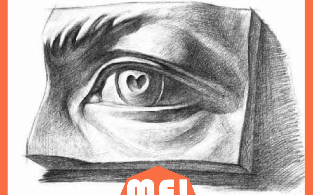 素描中阶石膏大卫眼睛