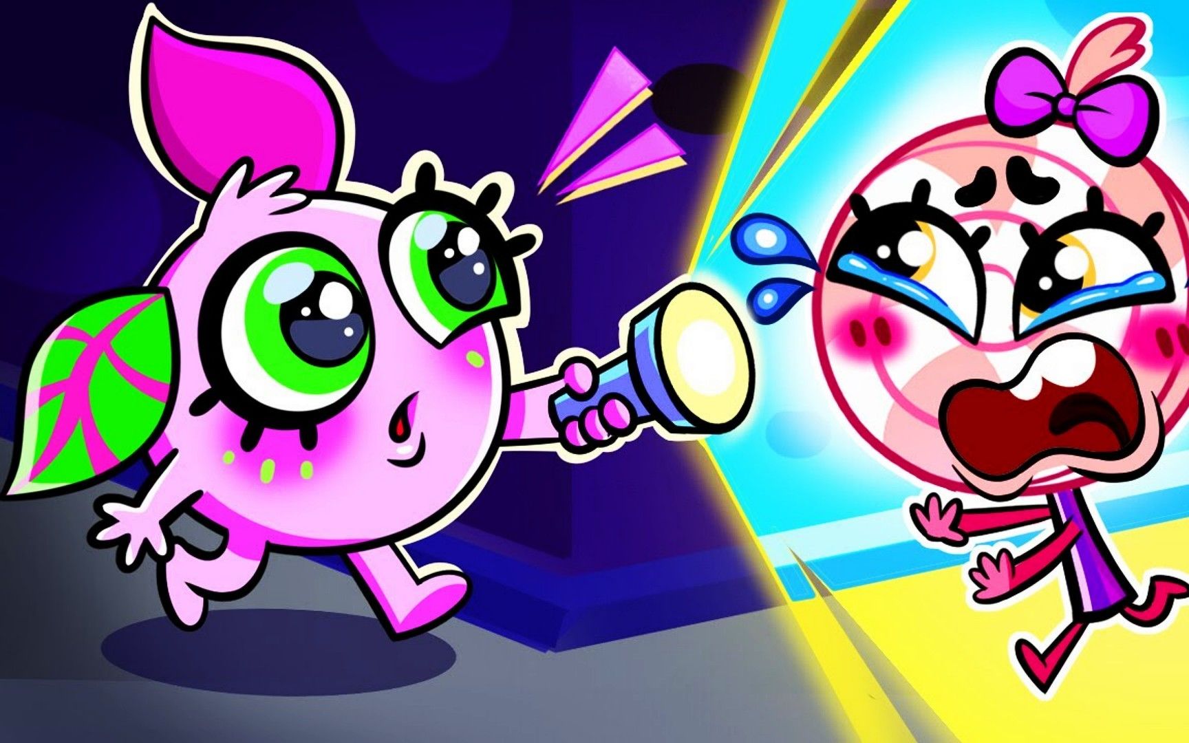 益智动画:超级棒棒糖的寻找趣味之旅,小宝贝能成功吃到吗?