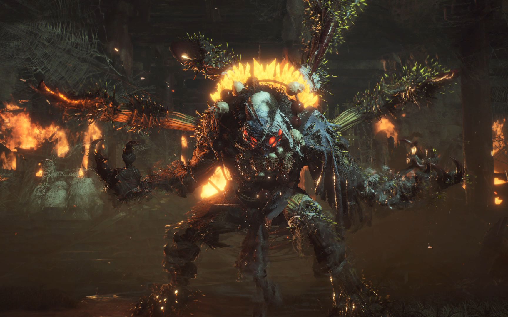 仁王2 土蜘蛛boss战(源赖光怎么一下跪了)