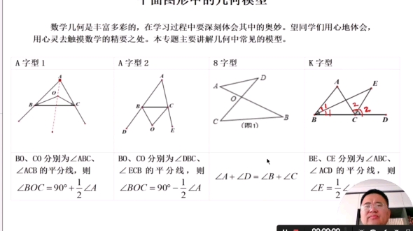 [图]初一经典几何模型1，A字型1，压轴题常考 #数学压轴  #初中数学  #数学思维