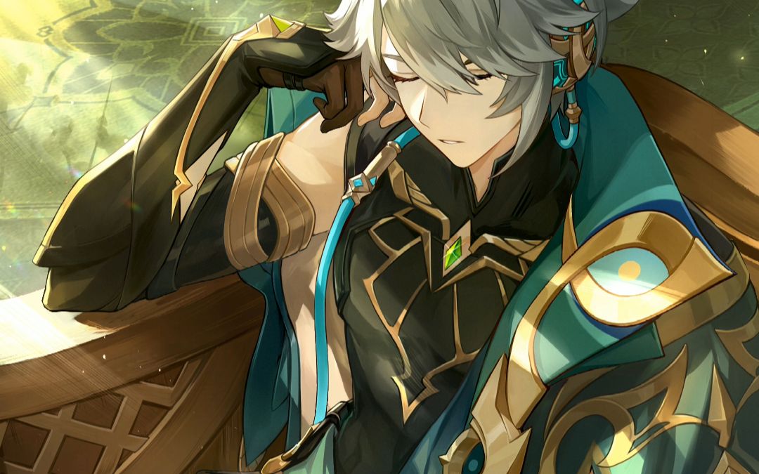 【原神】艾尔海森生日贺图动态(自制)