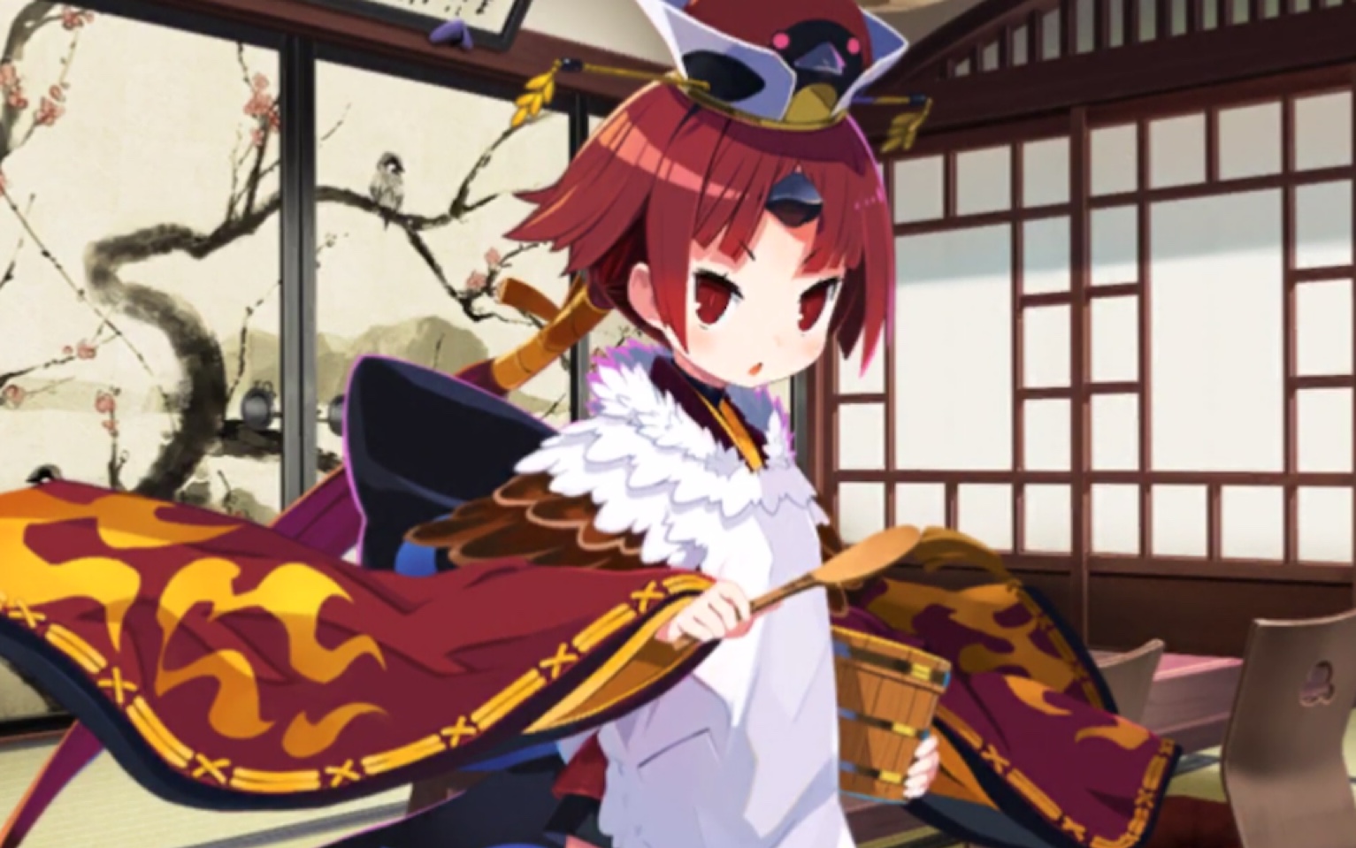 fgo 2019 情人節 小麻雀 红阎魔 语音