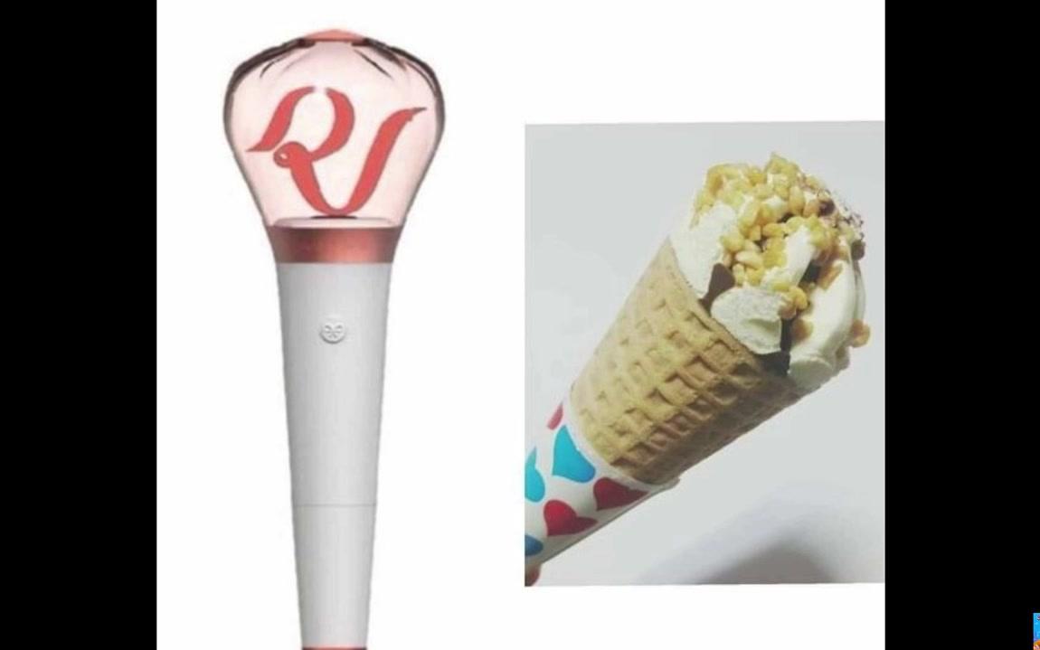 【red velvet】论红毛们新出的应援棒你能想到什么?