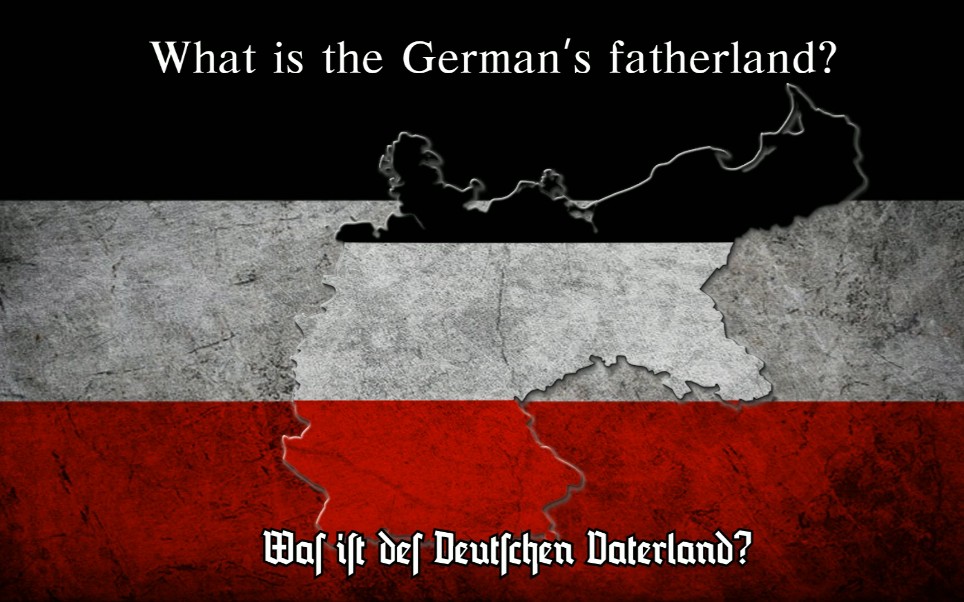 [图]《什么是德意志祖国？》+《保卫莱茵河》Was ist des Deutschen Vaterland DieWacht am Rhein