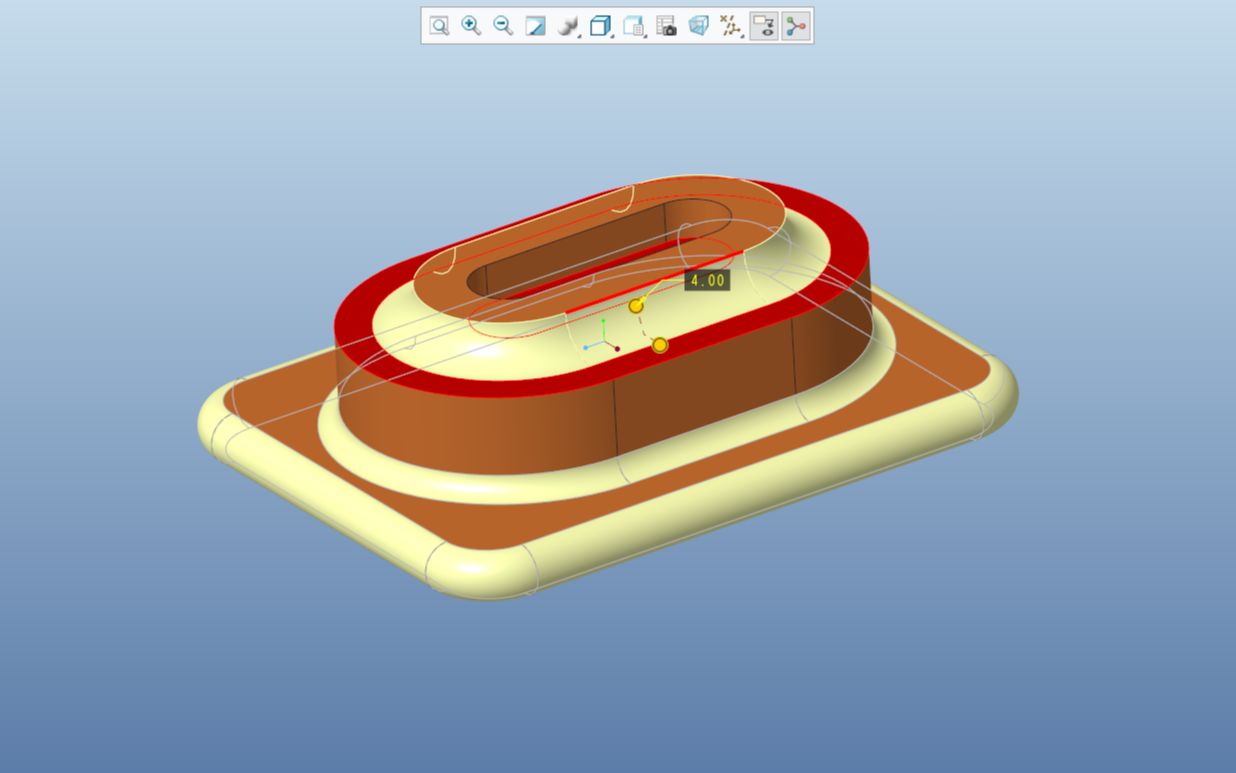 creo6.0三维建模基础教程——倒圆角特征