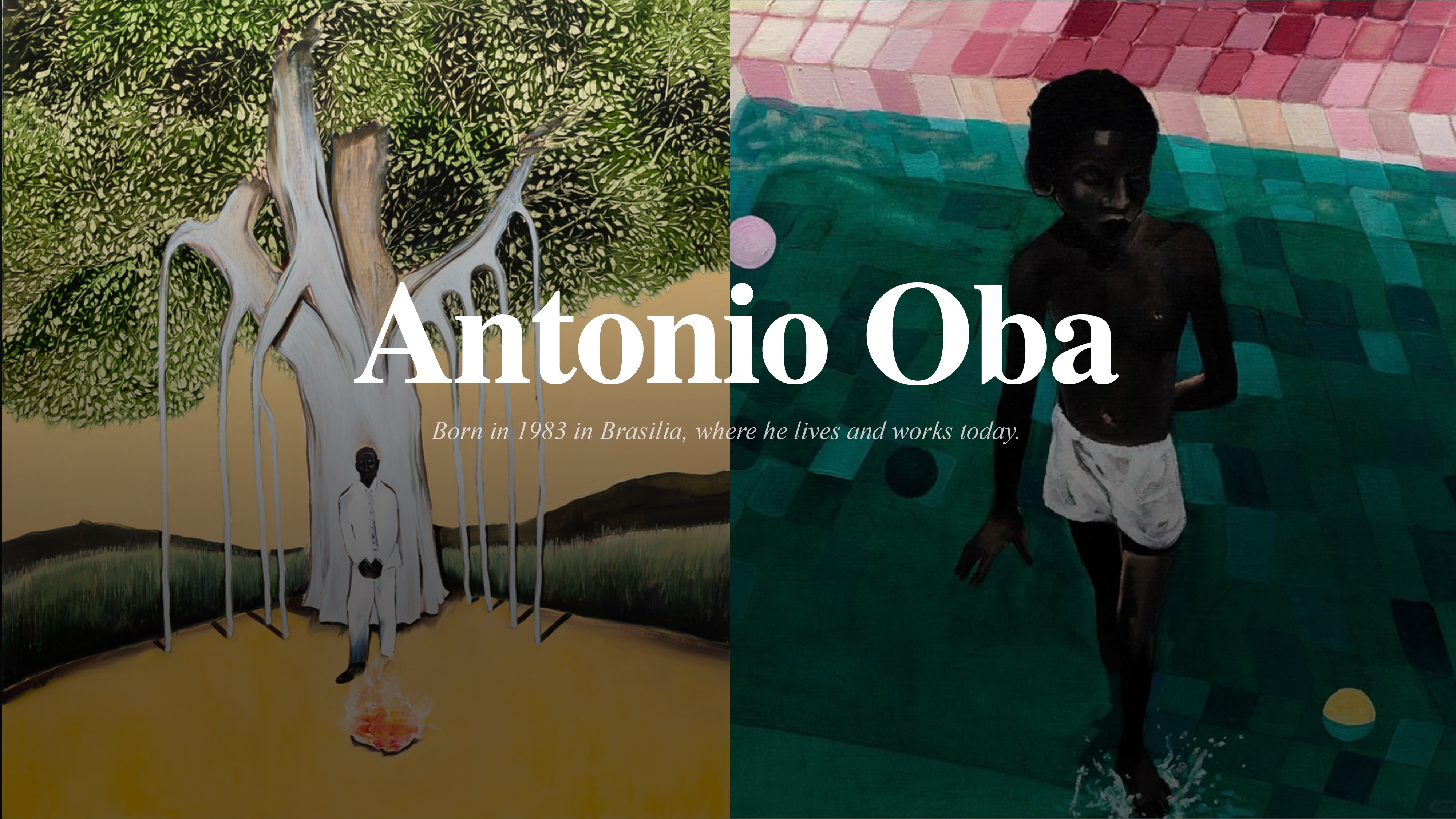 【遇见艺术】安东尼奥·奥巴 antonio obá | 偷窥者