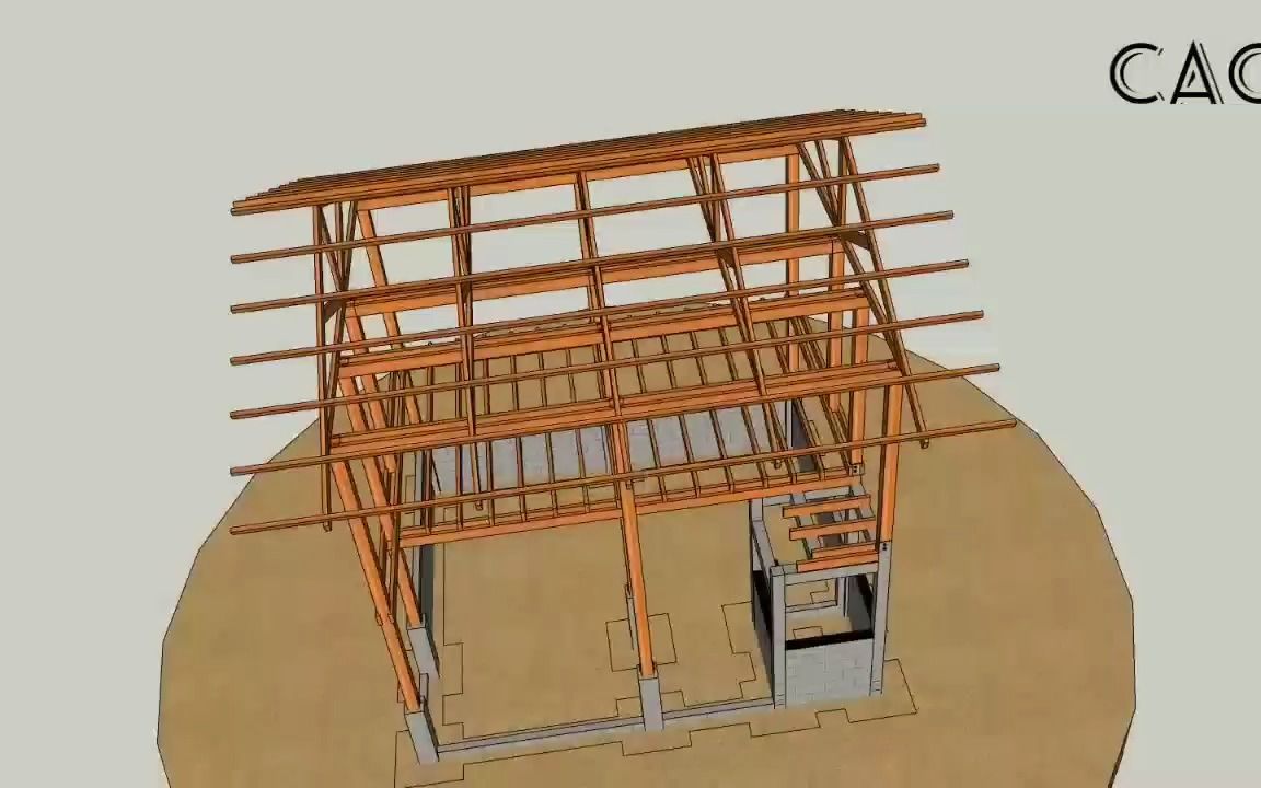 [图]3d动画展示盖房子